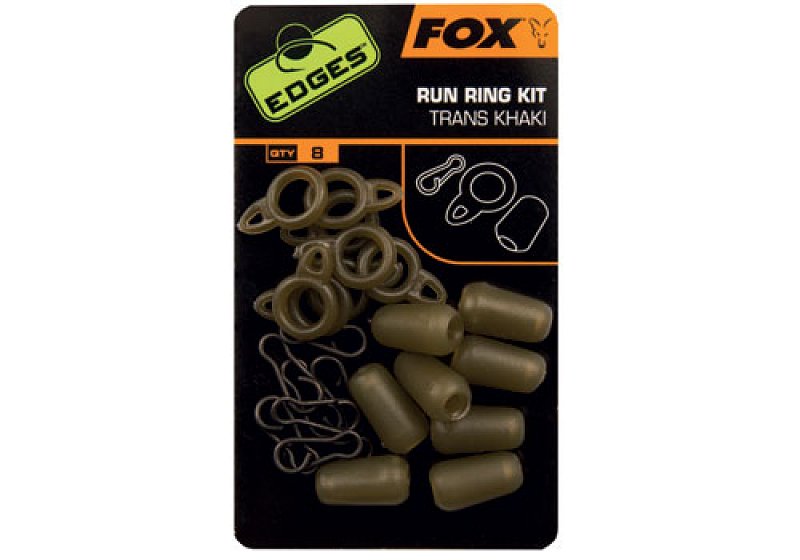 Fox Montáž Edges Run Ring Kit Trans Khaki
